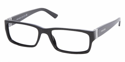 Prada Designer Glasses PR 12LV --> Blackasphalt