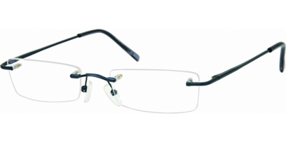 Rimless Glasses 543 --> Blue