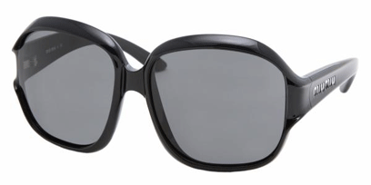 Miu Miu Sunglasses  MU 01IS&nbsp;-->&nbsp;GlossBlack
