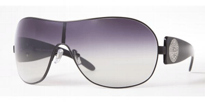 Versace Sunglasses 2061BVE --> Black Glitter Gray