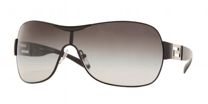 Versace Sunglasses 2077VE --> Black Gray