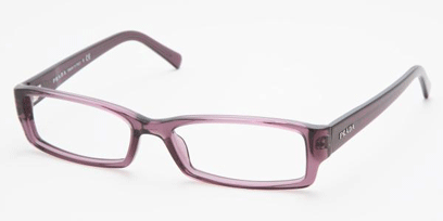 Prada Designer Glasses PR 19LV --> BilBerry