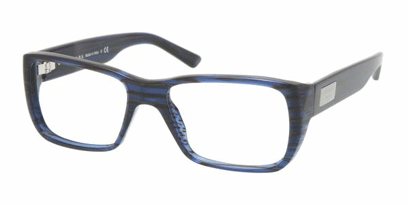 Prada Designer Glasses PR 05MV --> Black Blue