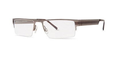 X-Eyes Designer Glasses X-EYES 2008 Ti (Titanium) --> Brown